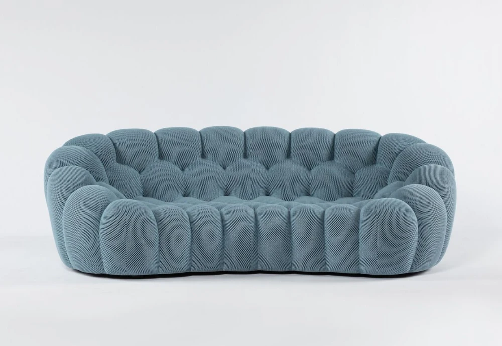 bubble 2 couch blue